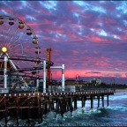 Venice Pier at Dusk